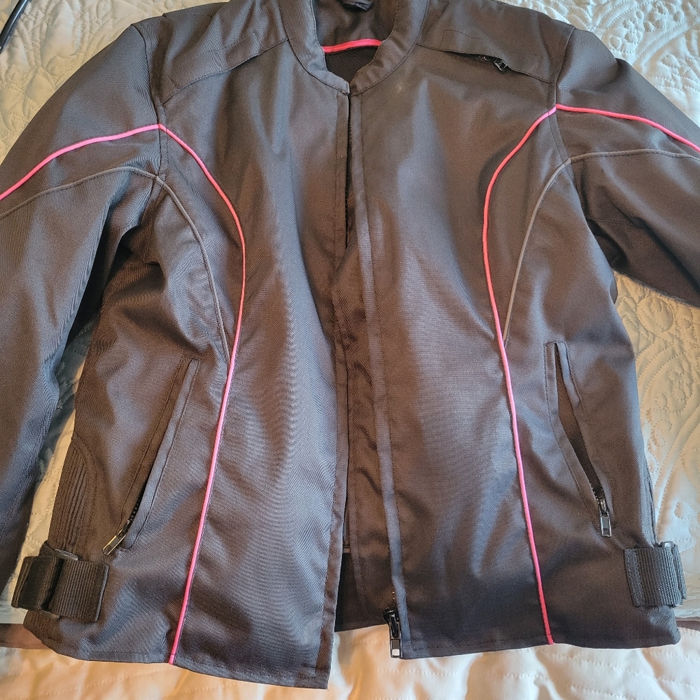 Revolution Gear Women's Motorcycle Riding jacket. Sz Medium